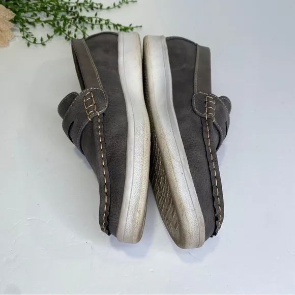 Steve Madden BSharper Grey Penny Loafer Slip On Sneaker Shoes Size 7