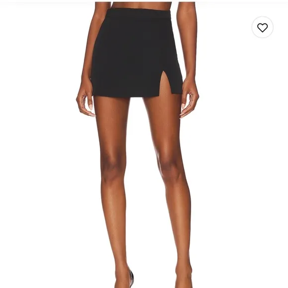 Steve Madden Cameron Mini Skirt | Black | Size 2 (Small) |From Revolve