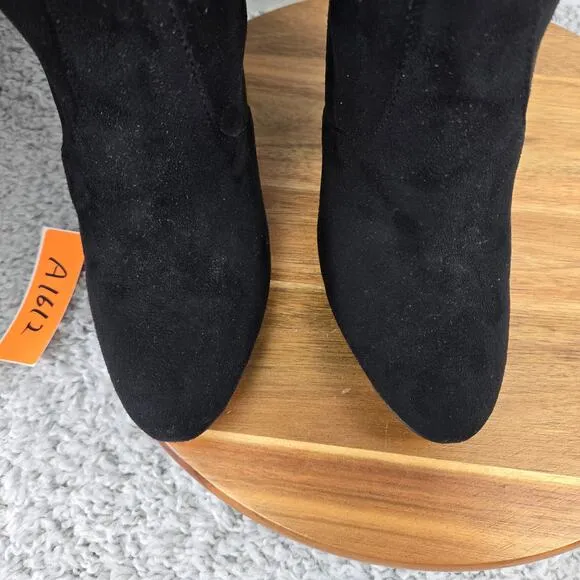 Steve Madden Gorgeous Black Casual Fashion Casual Over The Knee Boots Womens 8 M