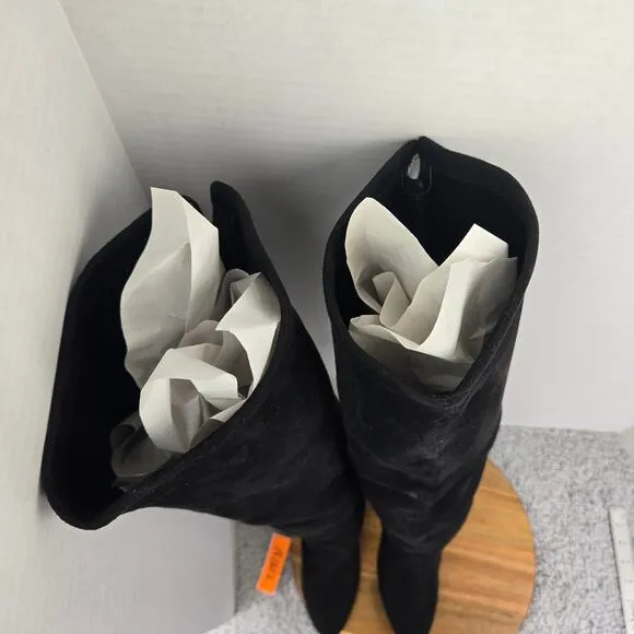 Steve Madden Gorgeous Black Casual Fashion Casual Over The Knee Boots Womens 8 M
