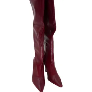 Steve Madden Red Over-The-Knee Boots Size 7.5 M for Women