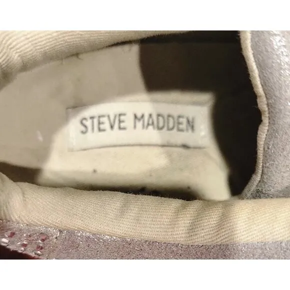 Steve Madden Sneakers Rhinestones Men's Sz 11 Lace Up Corona Shoes