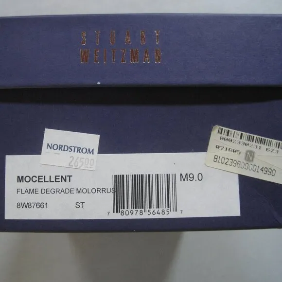 Stuart Weitzman Flame Degrade Molorrus Size 9 M Shoes