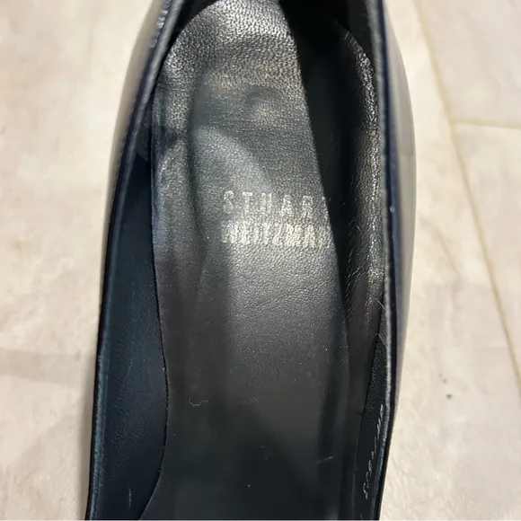 Stuart Weitzman Women's Blue ombré Peep Toe Heels size 7