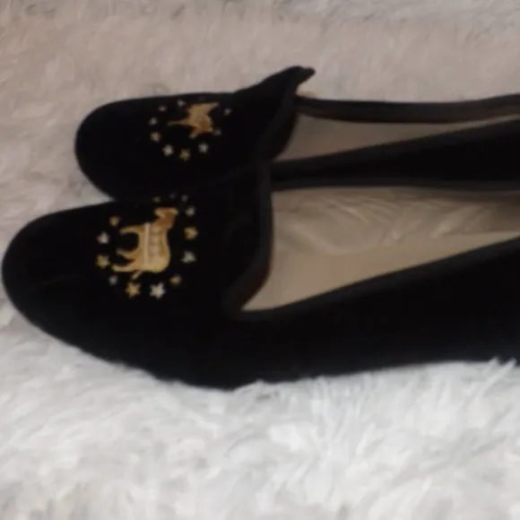 STUBBS &amp; WOOTTTON PALM BEACH  BLACK LOAFERS SHOES Sz. 8