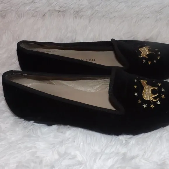 STUBBS &amp; WOOTTTON PALM BEACH  BLACK LOAFERS SHOES Sz. 8