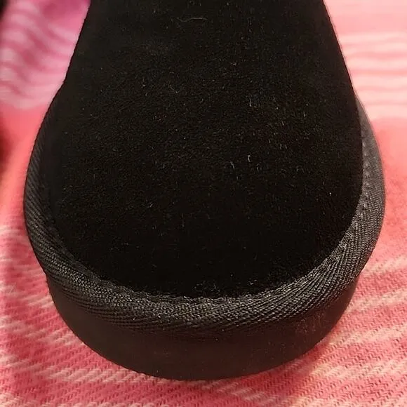 Style &amp; Co Teenyy Cold-Weather Black Booties Size 11.0 NWOB