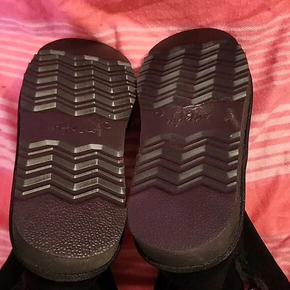 Style &amp; Co Teenyy Cold-Weather Black Booties Size 11.0 NWOB