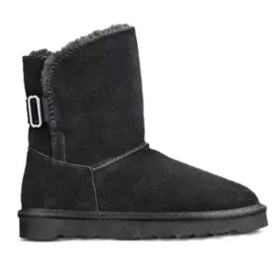 Style &amp; Co Teenyy Cold-Weather Black Booties Size 11.0 NWOB
