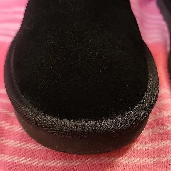 Style &amp; Co Teenyy Cold-Weather Black Booties Size 11.0 NWOB