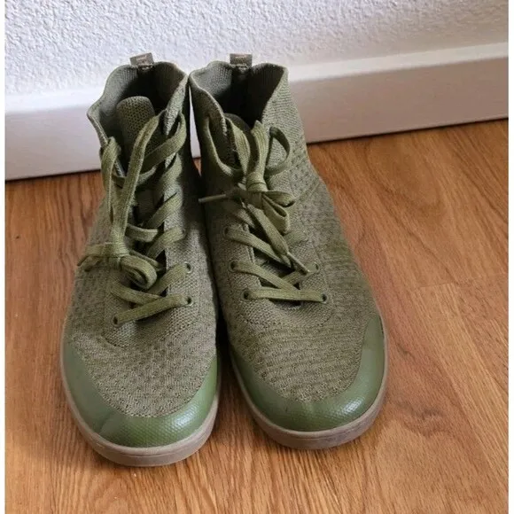 SUAVS The Legacy High Top Knit Sneakers Green Women’s Size 12 Men’s 10 Unisex