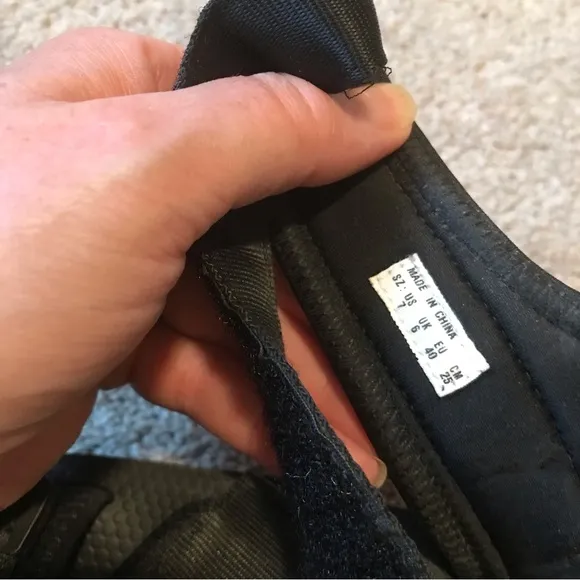 Suicoke Vibram Sole Black Strappy Activewear Sandals