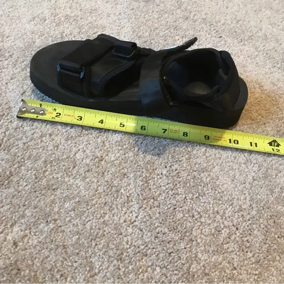 Suicoke Vibram Sole Black Strappy Activewear Sandals