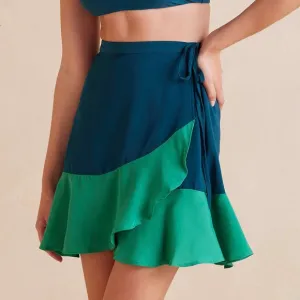 Summersalt The Short Beach to Brunch Wrap Skirt