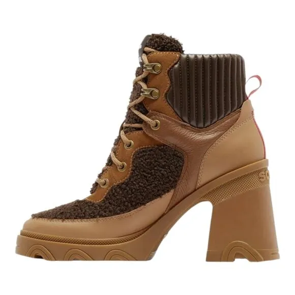 Sundance Catalog Sorel Platform “Brex Heel Cozy Lace Boots” Size 9.5 $210 MSRP