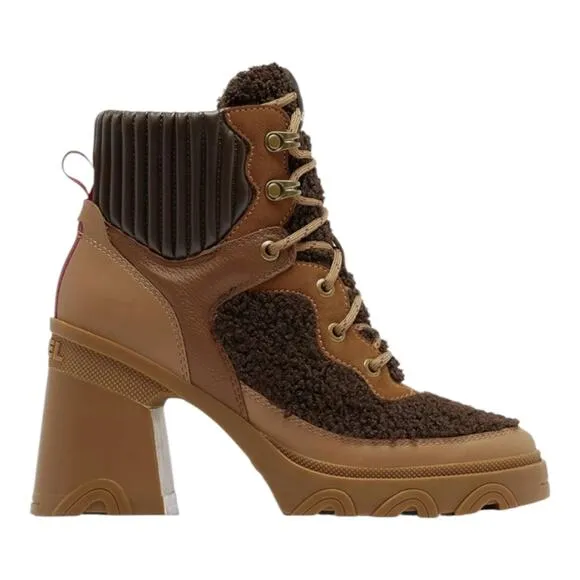 Sundance Catalog Sorel Platform “Brex Heel Cozy Lace Boots” Size 9.5 $210 MSRP