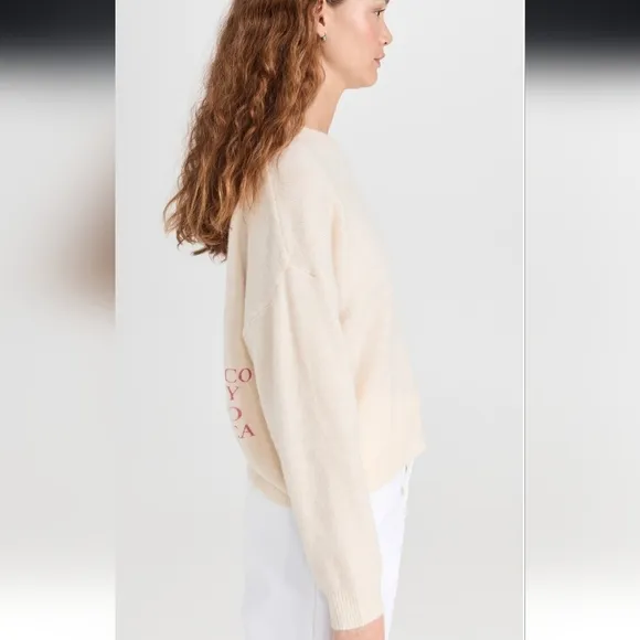 SUNDRY Ski Destinations Sweater Sundry Ski Sweater