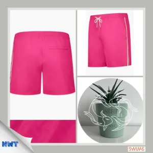SWIMS - Men's Saline Water Reactive Swim Trunks - Raspberry