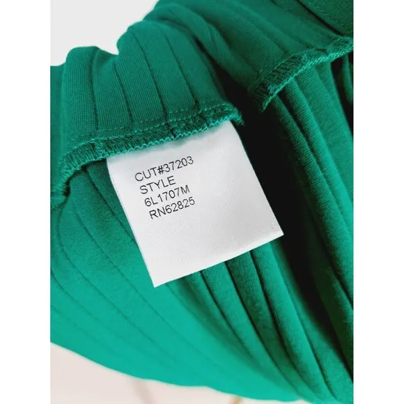 TADASHI SHOJI Green Pelhem Bodycon Stretch Lined Sheath Dress Size Medium