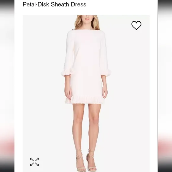 Tahari Arthur S. Levine Feminine Dress with Ruffle Details