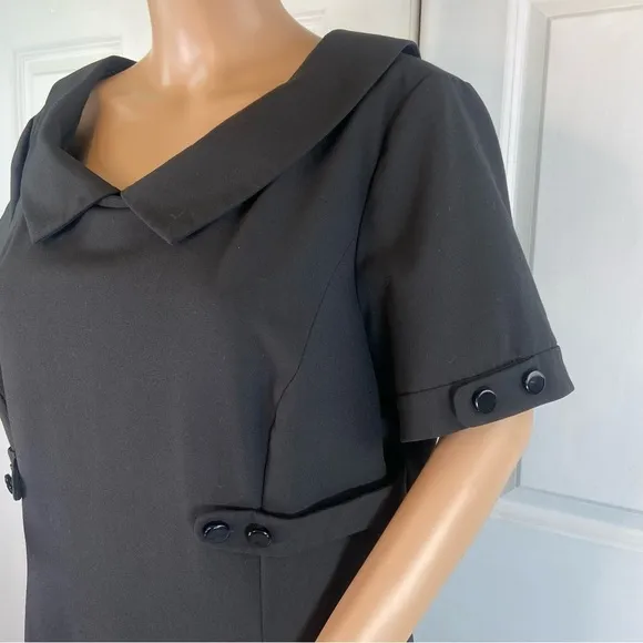 Tahari ASL Vintage-Inspired Sheath Dress – Classic 60s Elegance
