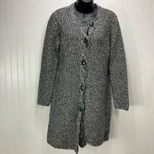 TALBOTS Lambswool, cashmere, angora blend long cardigan