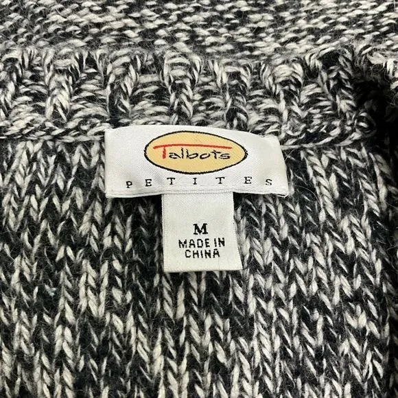 TALBOTS Lambswool, cashmere, angora blend long cardigan