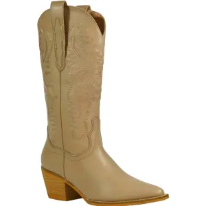 Taupe Western Boots Sz 8.5