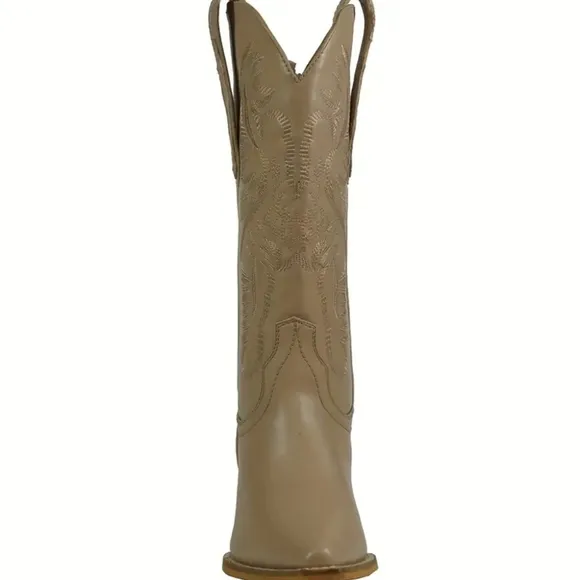 Taupe Western Boots Sz 8.5