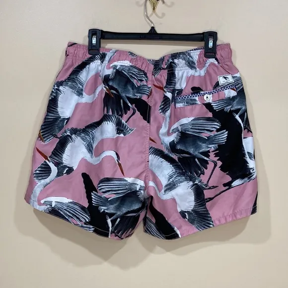Ted Baker London Wingman Bird Print Swim Shorts Size 5
