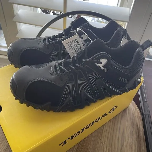Terra Mens Spider X Black Shoes Sneakers Size 8