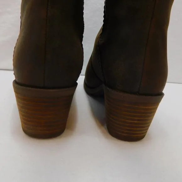 Teva Anaya Chelsea Tall Waterproof Leather Boots Womens Size 7.5