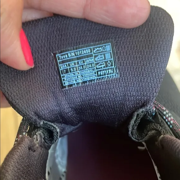Teva Arrowood Black Lace Up Sport Athletic Shoes