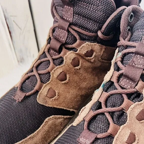 Teva Arrowood Riva Bison Brown Leather Waterproof Hiking Trail Boots ~ Mens 11.5