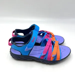 Teva Girls Kids Youth Size 12 Tirra Multicolor Summer Sandals Shoes New