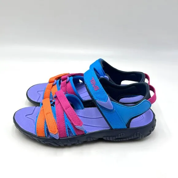 Teva Girls Kids Youth Size 12 Tirra Multicolor Summer Sandals Shoes New