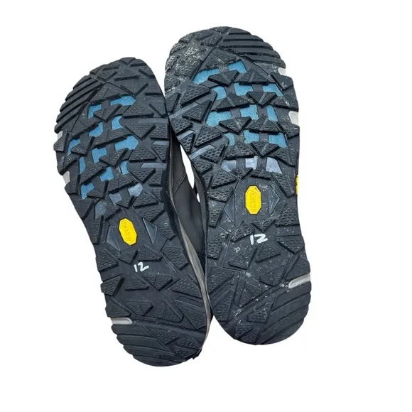 Teva Grandview GTX Low In Gray &amp; Blue Leather Hiking Boots Men’s Sz 11.5 1134094