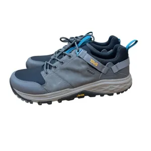 Teva Grandview GTX Low In Gray &amp; Blue Leather Hiking Boots Men’s Sz 11.5 1134094