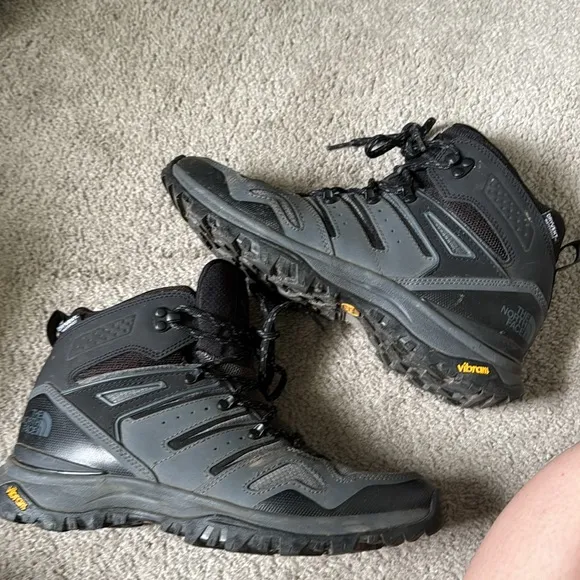 The North Face Black Hiking Boots