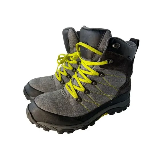 The North Face Chilkat Le Boots - Men's Waterproof Size 8.5 Gray &amp; Black