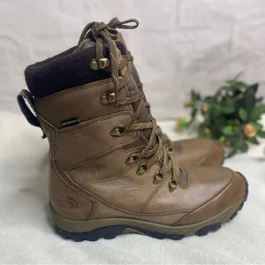 The North Face leather hiking boots size 9.5