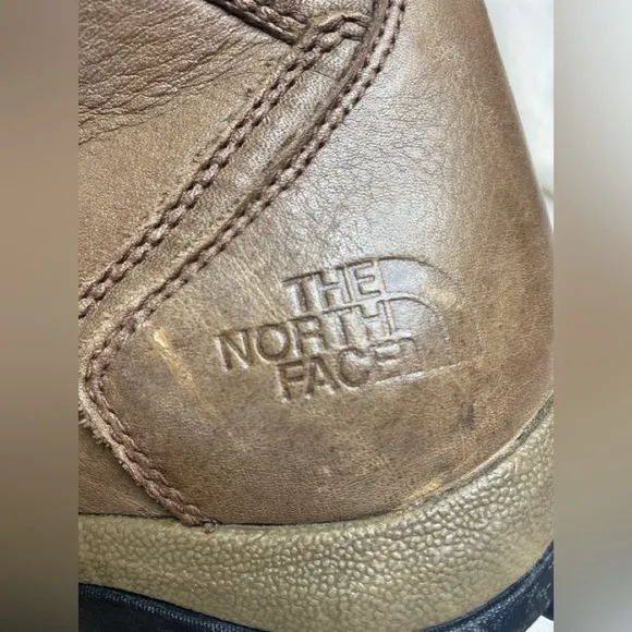 The North Face leather hiking boots size 9.5