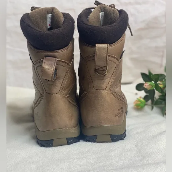 The North Face leather hiking boots size 9.5