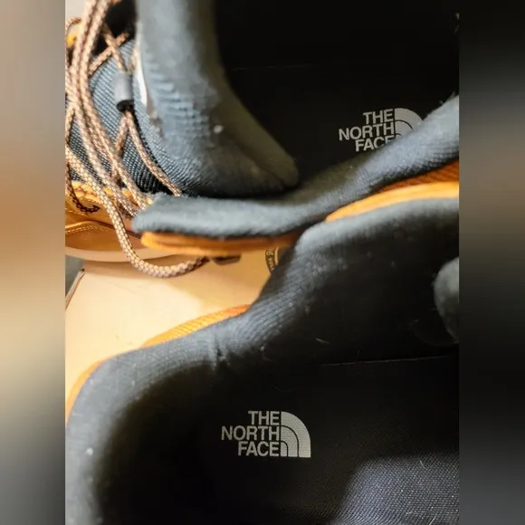 The North Face Men's Vals II Brown Mid Leather Waterproof Boots