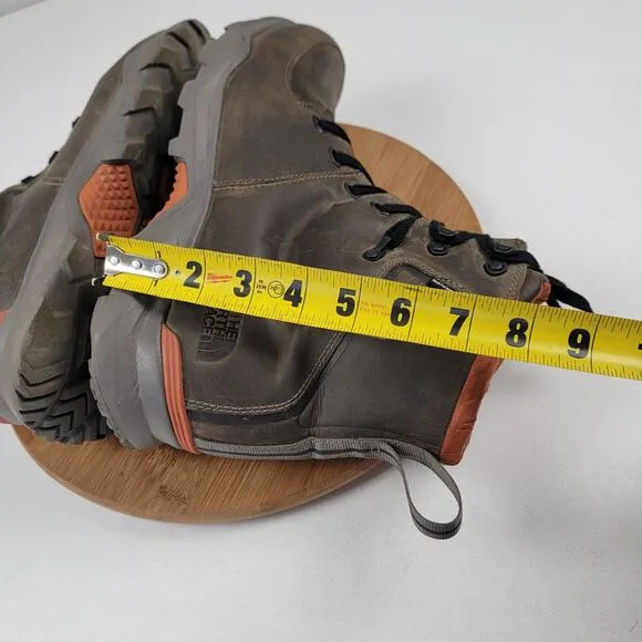 The North Face Thermoball Versa Men s Waterproof Leather Brown Boots size 14
