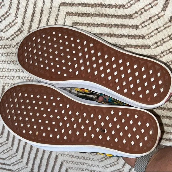 The Simpsons x Vans Comfycush Slip On Sneakers Shoes Size Men’s 7 - Women’s 8.5
