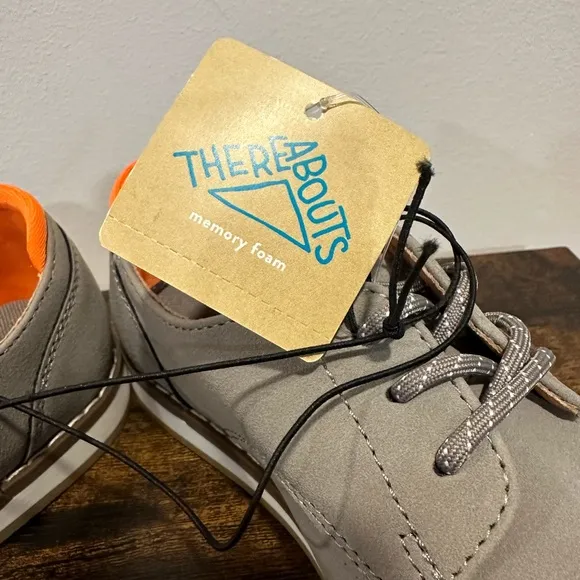 Thereabouts Boys Milford Jr Gray Dress Shoes NWT Various Sizes