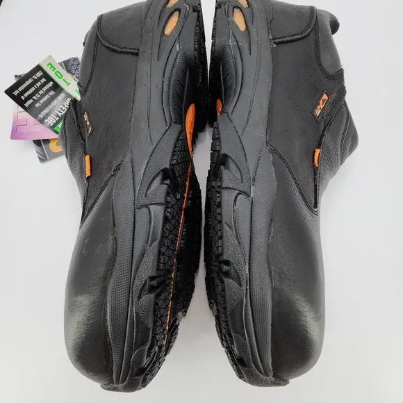 Thorogood Safety Toe IMET Slip On Shoes Mens 11M Black Leather Postal NEW w/ Tag