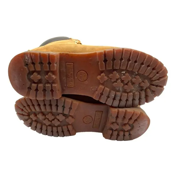 Timberland 10061 Men's Premium 6 Inch Waterproof Boots - Wheat Nubuck Size 8 M