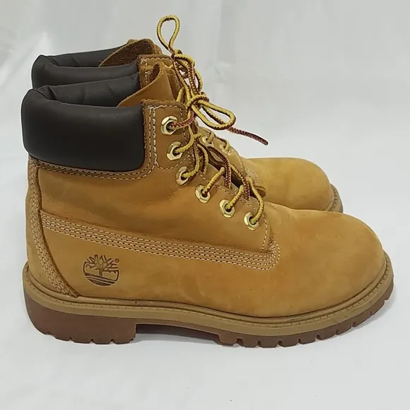 Timberland 6&quot; Waterproof Wheat Kids Boots